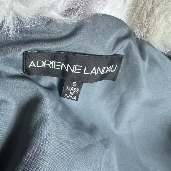 Adrienne Landau Crop Fur Coat - Picture 7 of 7